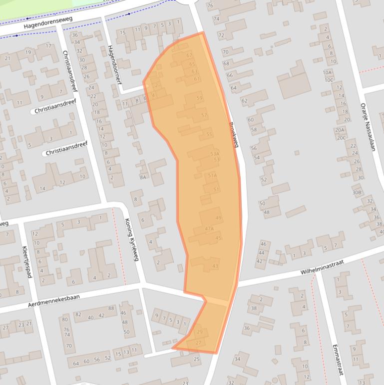 Kaart van postcodegebied 5503GB.