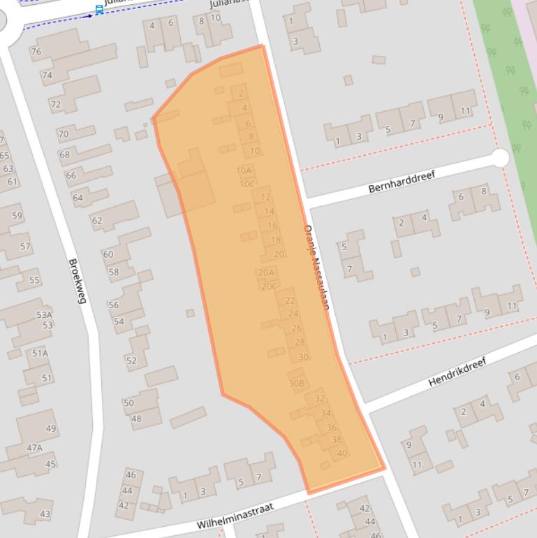 Kaart van postcodegebied 5503JD.