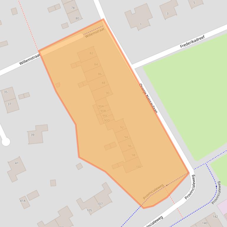 Kaart van postcodegebied 5503JG.