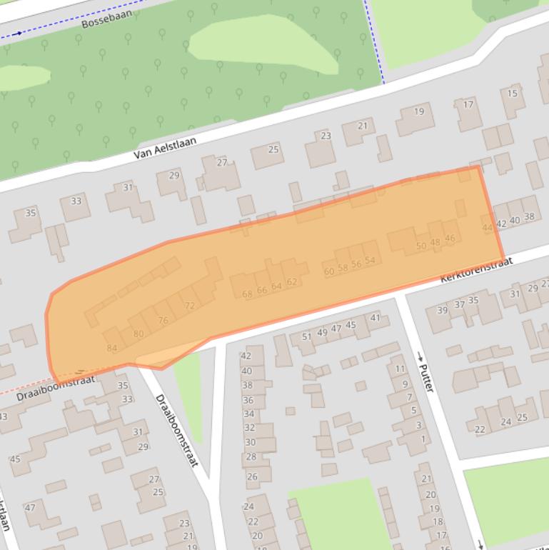 Kaart van postcodegebied 5503PD.