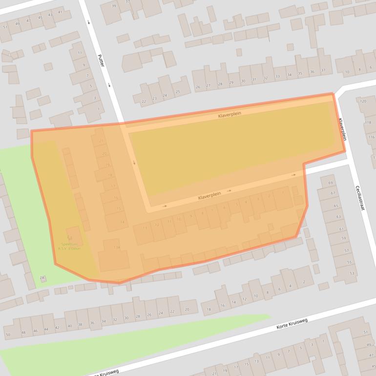Kaart van postcodegebied 5503PH.