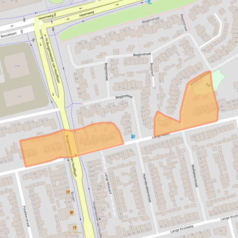 Kaart van postcodegebied 5503PS.