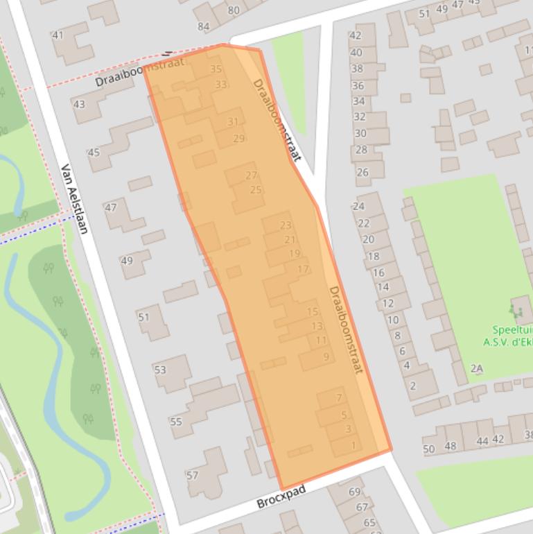 Kaart van postcodegebied 5503SB.