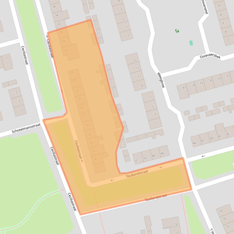 Kaart van postcodegebied 5503VC.