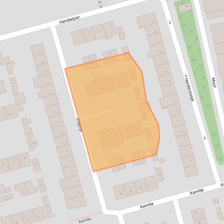 Kaart van postcodegebied 5503VK.