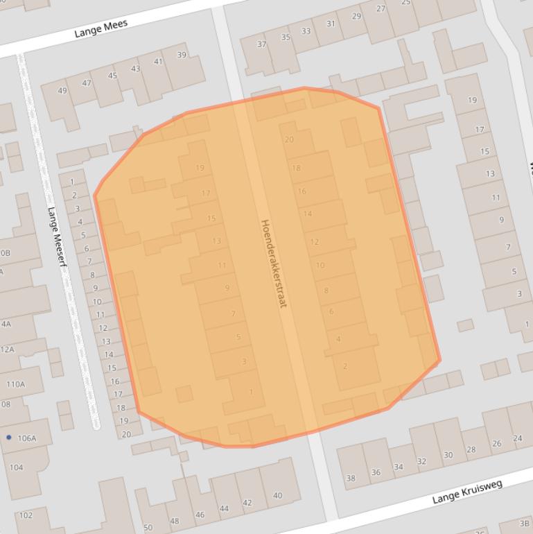 Kaart van postcodegebied 5503XC.