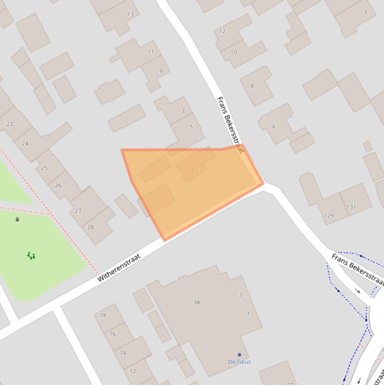 Kaart van postcodegebied 5504CD.