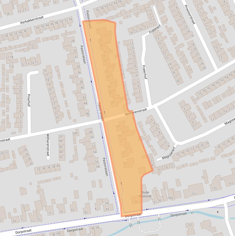 Kaart van postcodegebied 5504CN.