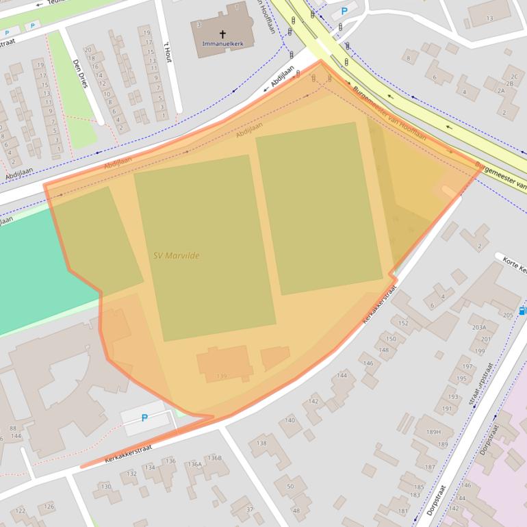 Kaart van postcodegebied 5504GM.
