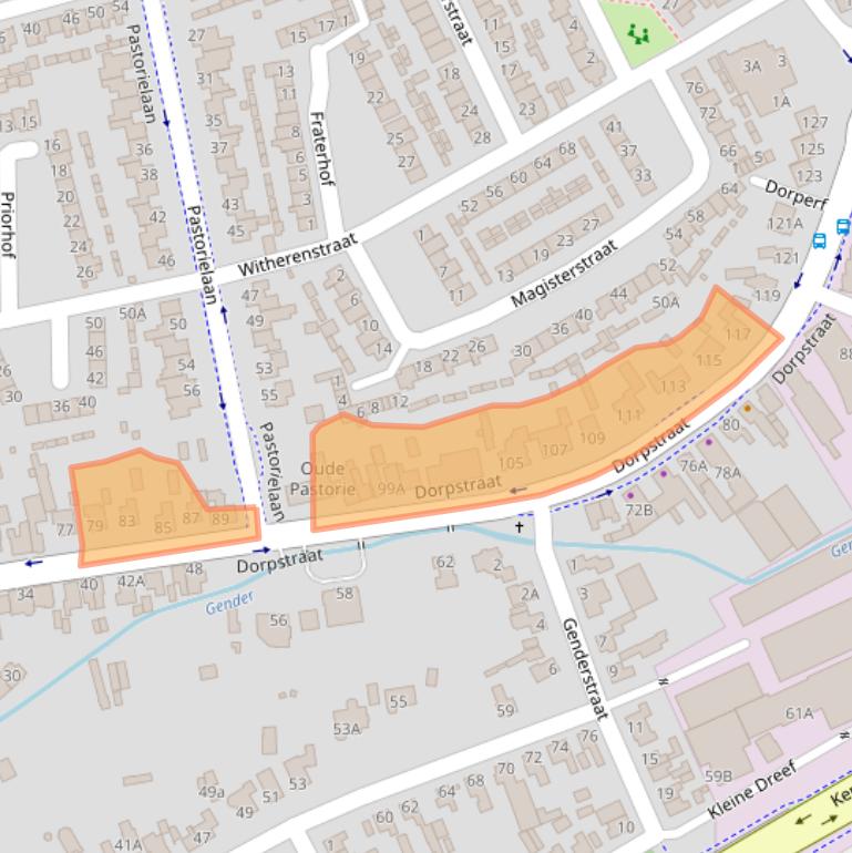 Kaart van postcodegebied 5504HC.