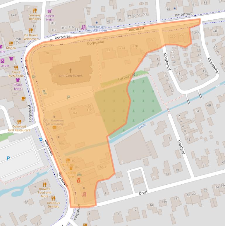 Kaart van postcodegebied 5504HH.