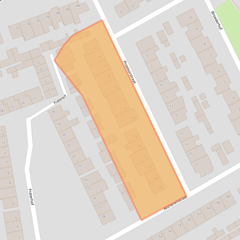 Kaart van postcodegebied 5504JG.