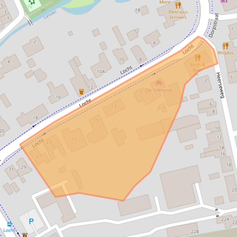 Kaart van postcodegebied 5504KA.