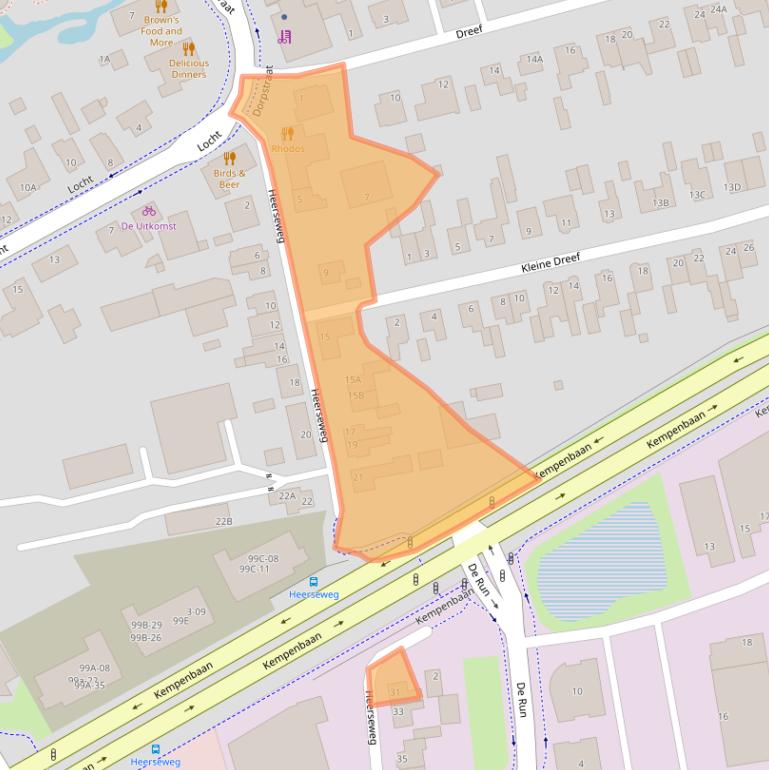 Kaart van postcodegebied 5504KN.