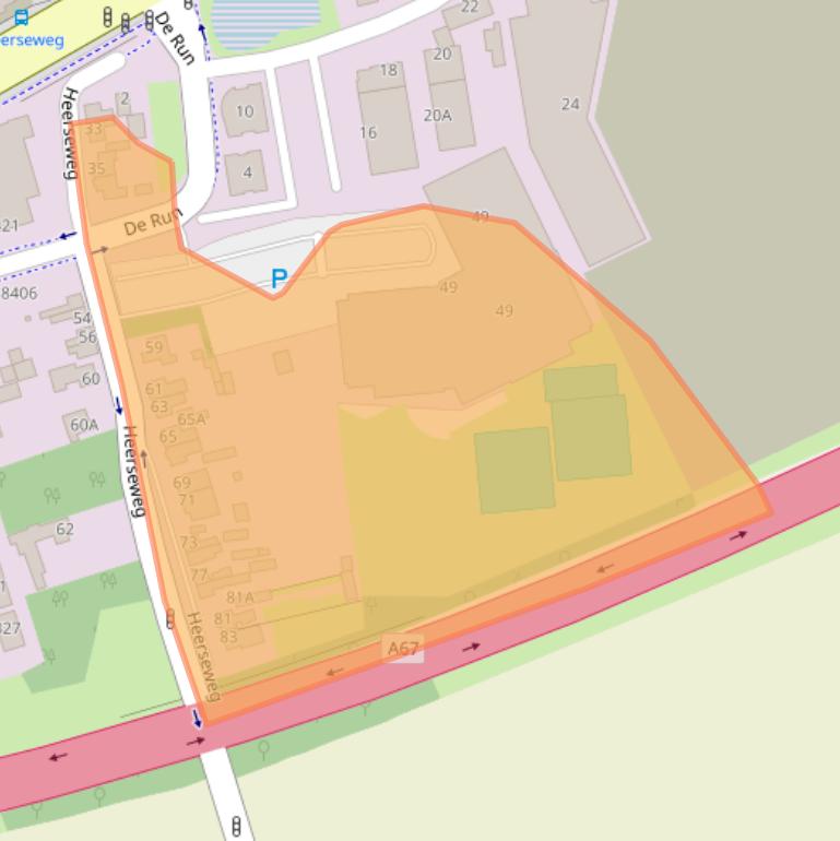 Kaart van postcodegebied 5504KP.