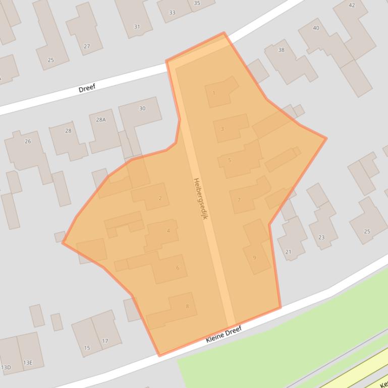 Kaart van postcodegebied 5504LL.