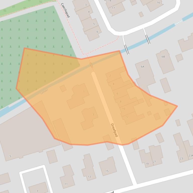 Kaart van postcodegebied 5504LP.