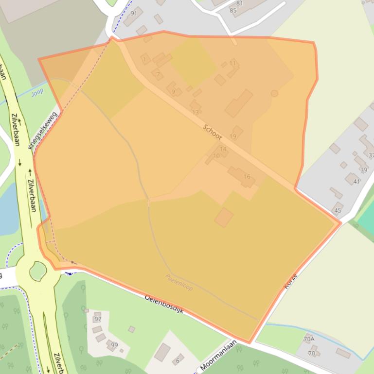 Kaart van postcodegebied 5504ND.