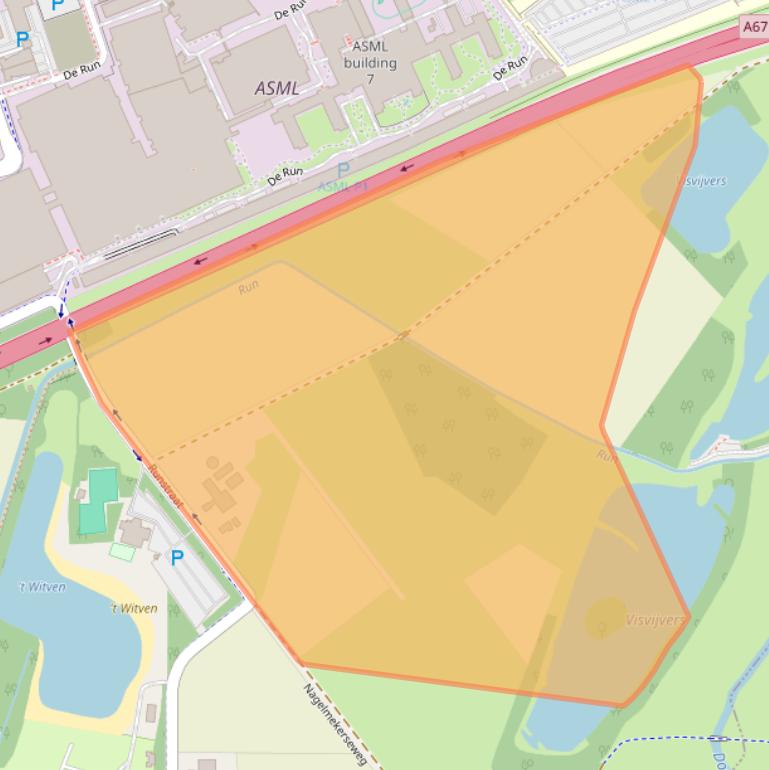 Kaart van postcodegebied 5504PD.