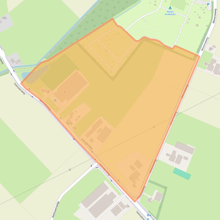 Kaart van postcodegebied 5504PT.