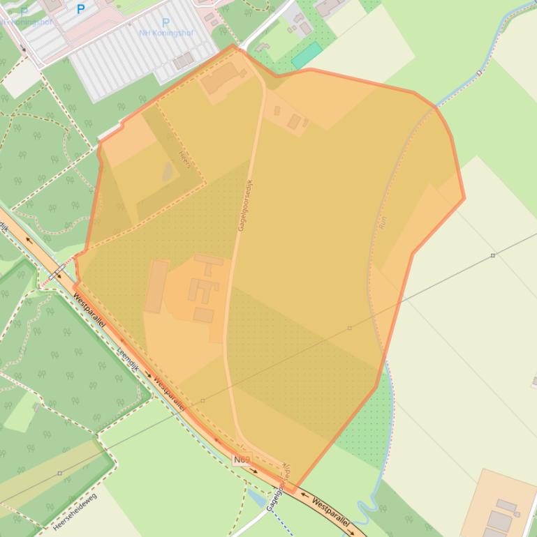 Kaart van postcodegebied 5504RJ.