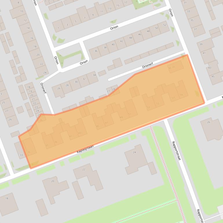 Kaart van postcodegebied 5505AW.