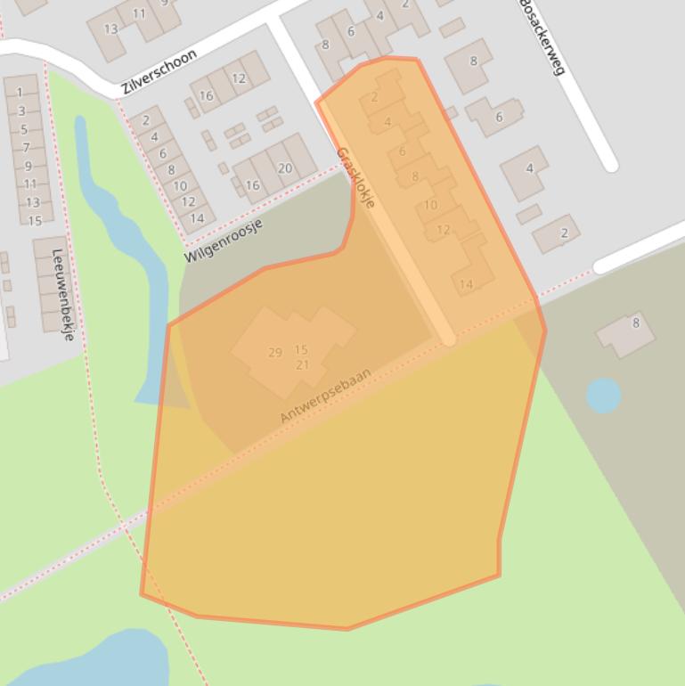 Kaart van postcodegebied 5505HC.