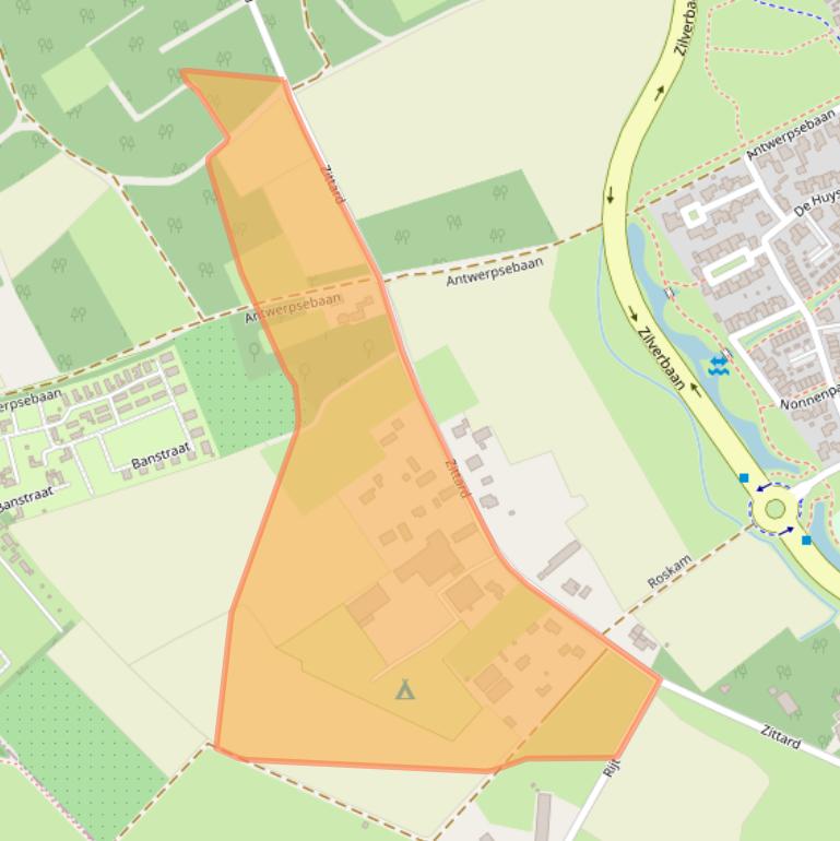 Kaart van postcodegebied 5505JC.