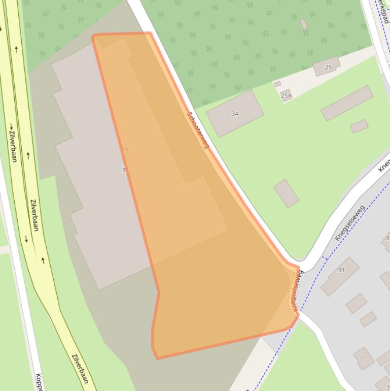 Kaart van postcodegebied 5505JS.