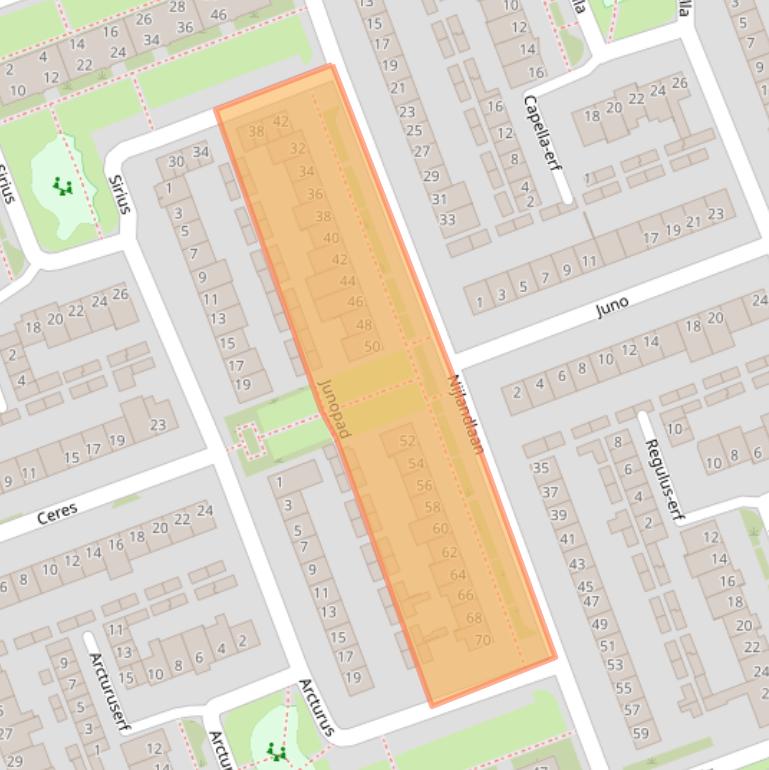 Kaart van postcodegebied 5505PD.