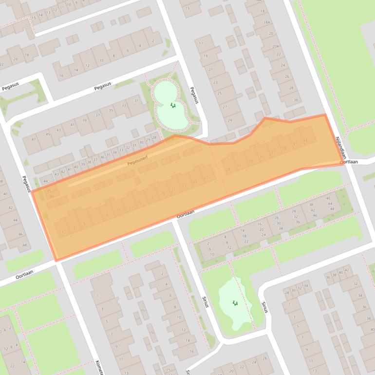 Kaart van postcodegebied 5505RA.