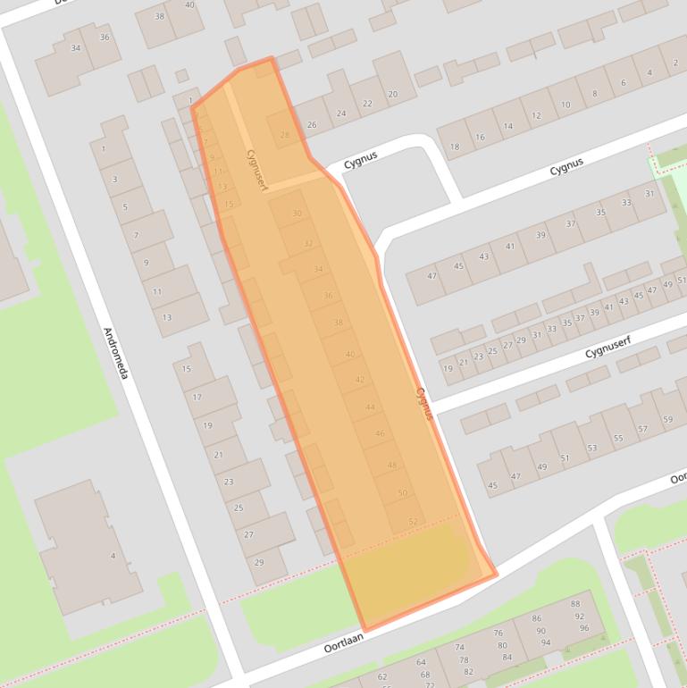 Kaart van postcodegebied 5505RR.