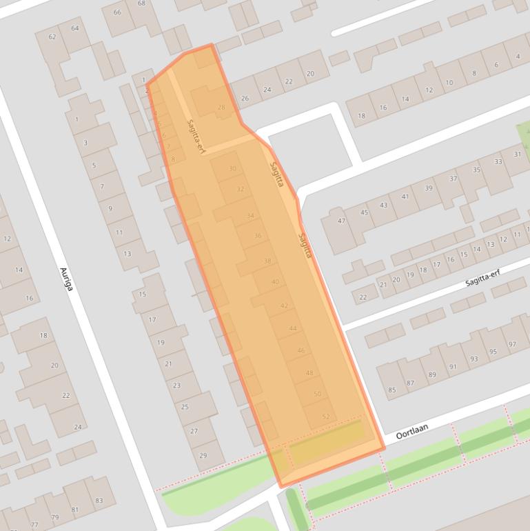 Kaart van postcodegebied 5505RX.