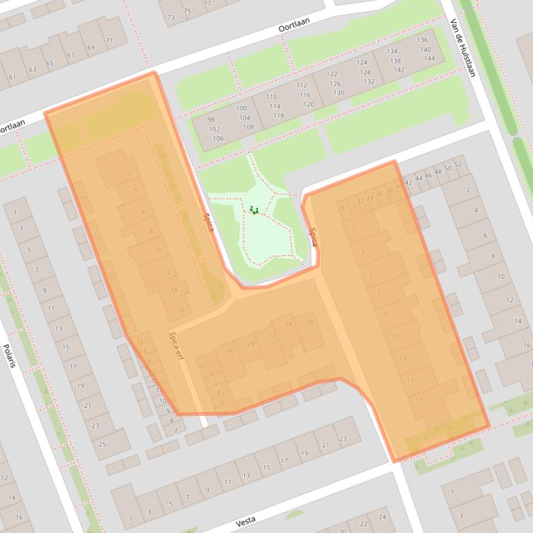 Kaart van postcodegebied 5505TK.