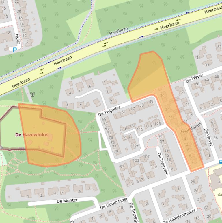Kaart van postcodegebied 5506AP.