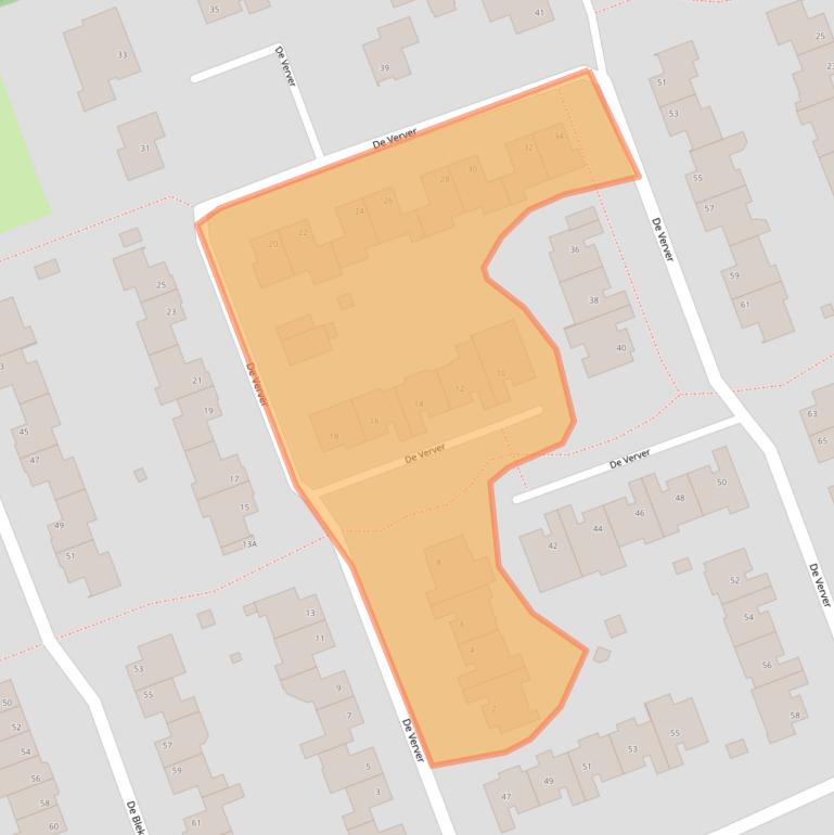 Kaart van postcodegebied 5506BE.