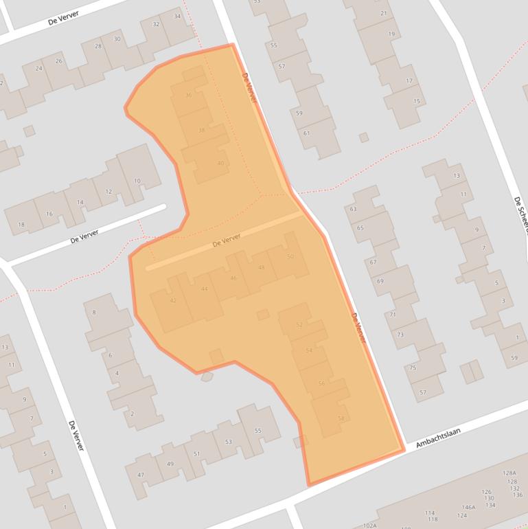 Kaart van postcodegebied 5506BG.