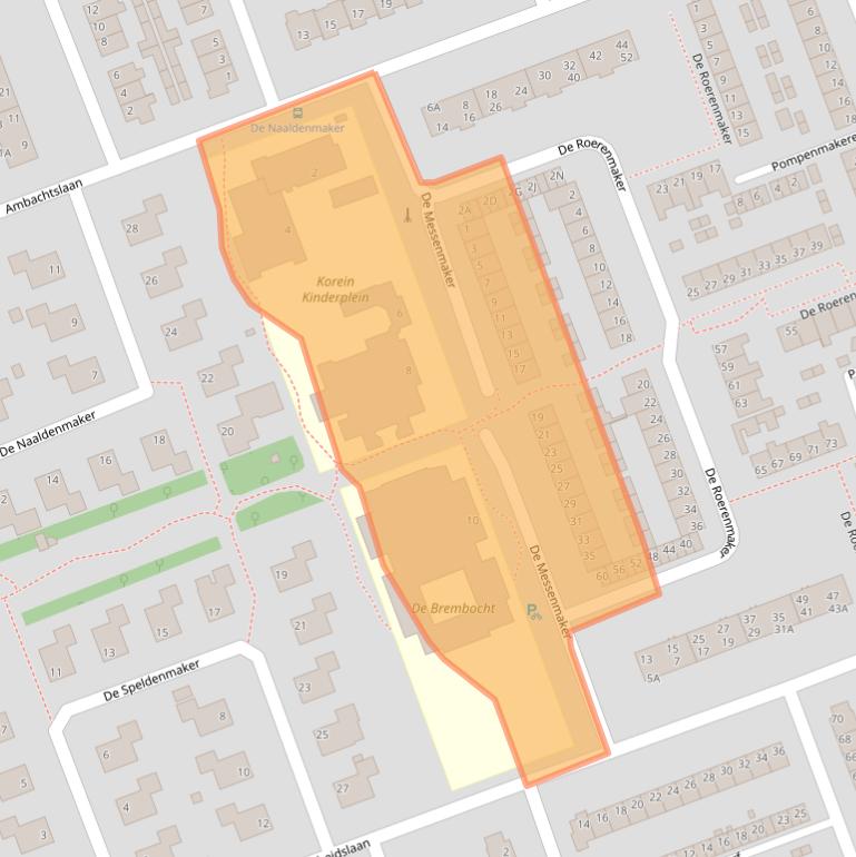 Kaart van postcodegebied 5506CG.