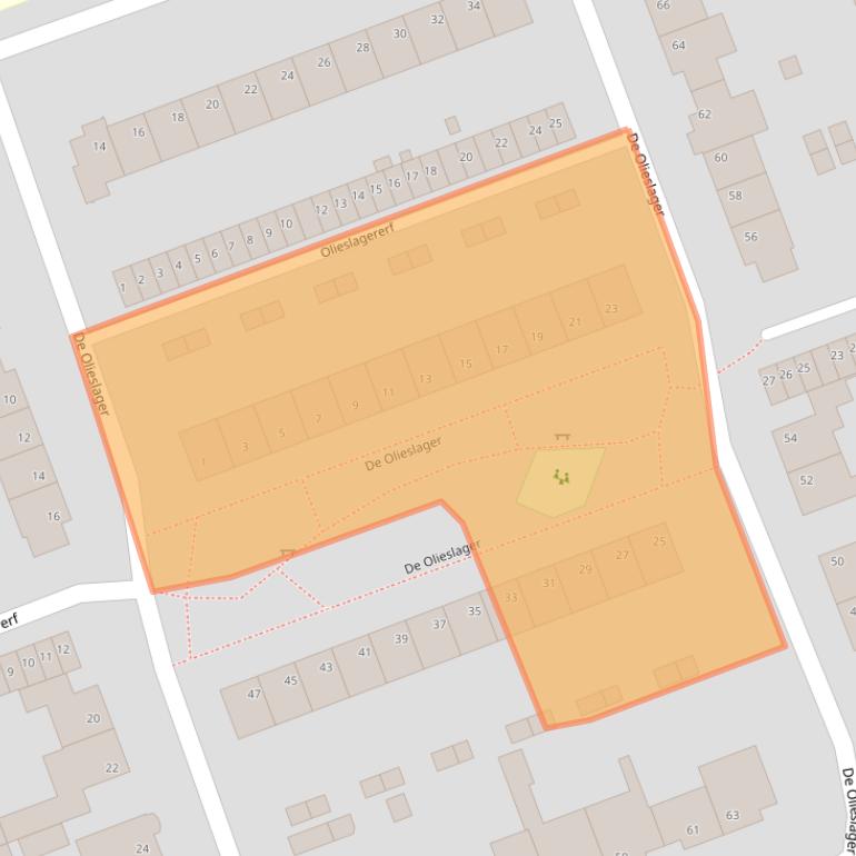 Kaart van postcodegebied 5506ER.