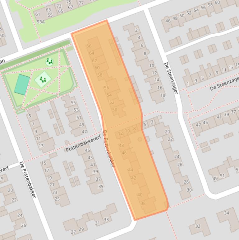 Kaart van postcodegebied 5506GD.