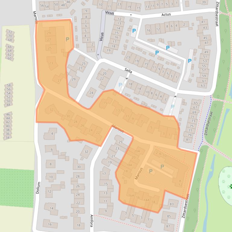 Kaart van postcodegebied 5507KD.