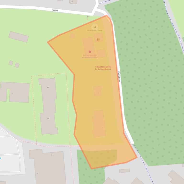 Kaart van postcodegebied 5507LL.