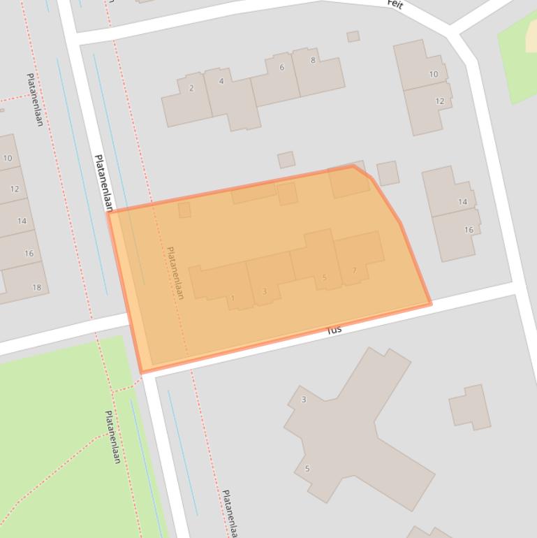 Kaart van postcodegebied 5507MG.