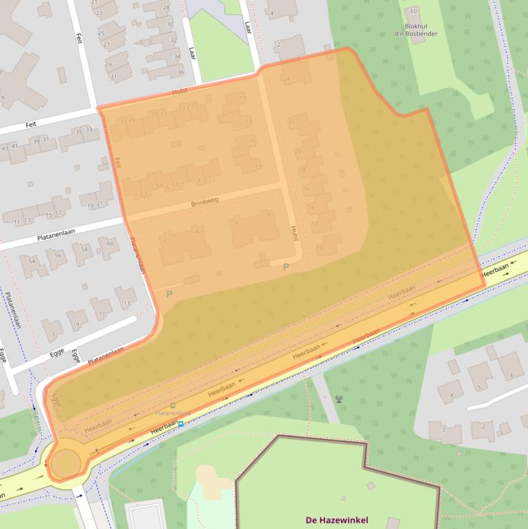 Kaart van postcodegebied 5507MH.