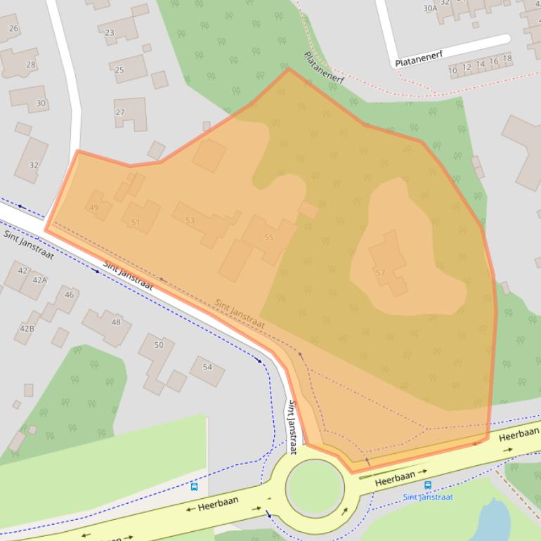 Kaart van postcodegebied 5507NB.