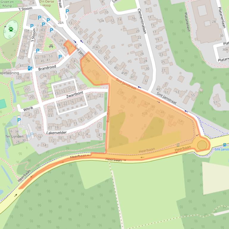 Kaart van postcodegebied 5507ND.