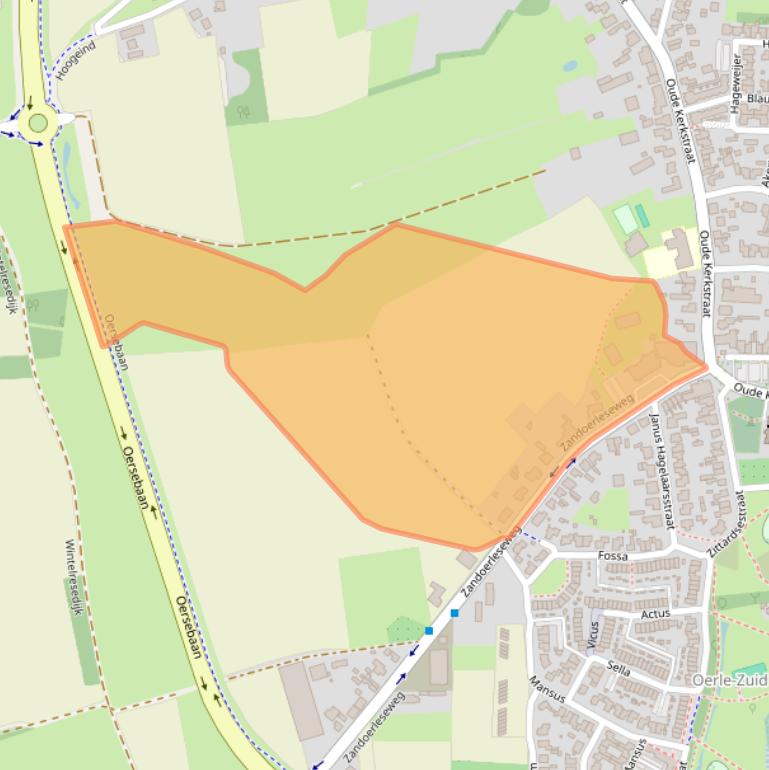Kaart van postcodegebied 5507NJ.