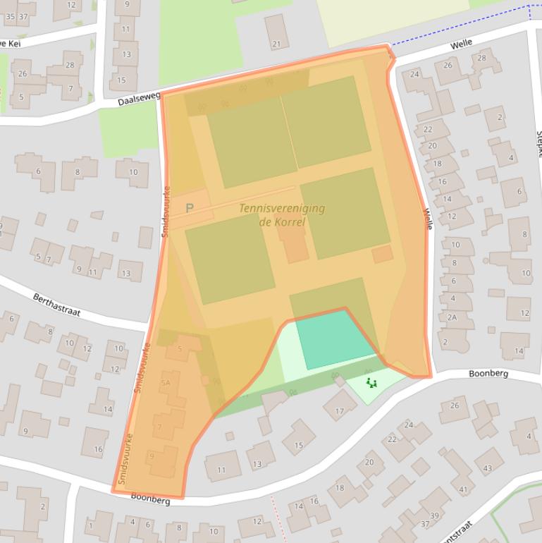 Kaart van postcodegebied 5507NK.