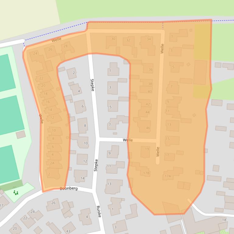 Kaart van postcodegebied 5507NX.