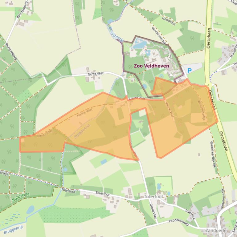 Kaart van postcodegebied 5507PX.